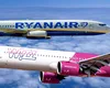 Război ”low-cost”: Ryanair critică dur noul abonament de la Wizz Air