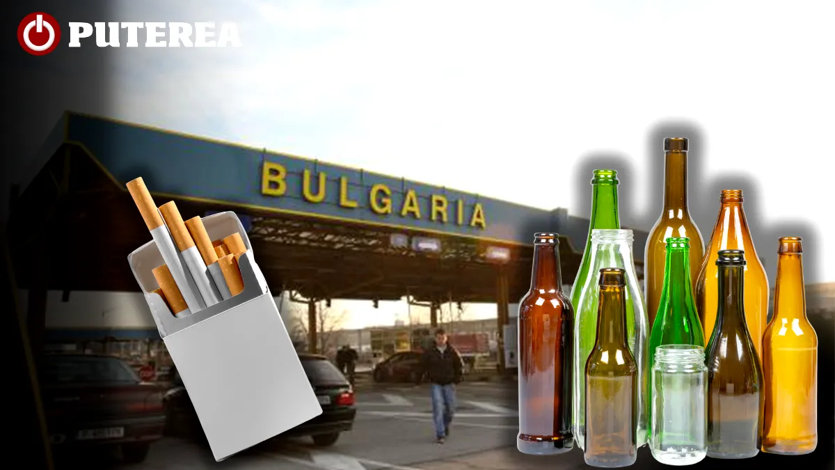 Reguli noi la vamă: Câte țigări și cât alcool mai poți aduce din Bulgaria cu sacoșa