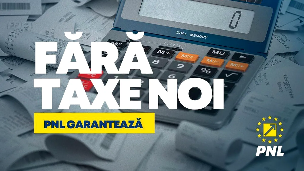 PNL garantează: fără taxe noi, fără impozit progresiv, protecție pentru Pilonul II de pensii