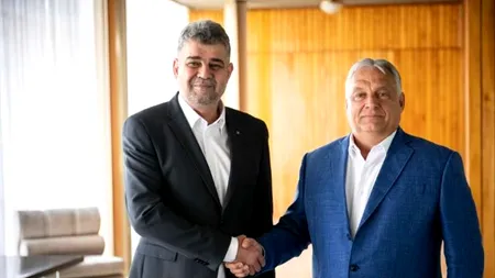 Premierul Ciolacu l-a primit pe Viktor Orban la ”un prânz privat” la București