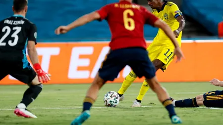 EURO 2020 | Spania nu a învins-o pe Suedia, deși a dominat meciul