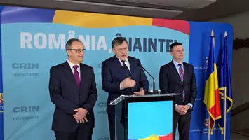 Crin Antonescu, declarații explozive la Ploiești: „În turul doi mă văd mai degrabă cu Simion, nu cu Nicușor Dan”