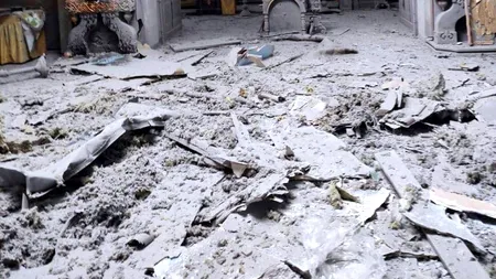 Rușii recunosc că au bombardat Kievul când secretarul general al ONU era în Ucraina