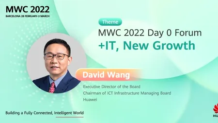 Huawei lansează o soluție IT inteligentă pentru operatori, în cadrul Mobile World Conference 2022