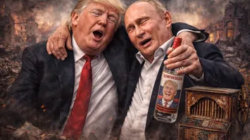 Terchea-berchea și flașneta: cum au ajuns Trump și Putin să lălăie, aproape mereu, aceeași melodie imperială