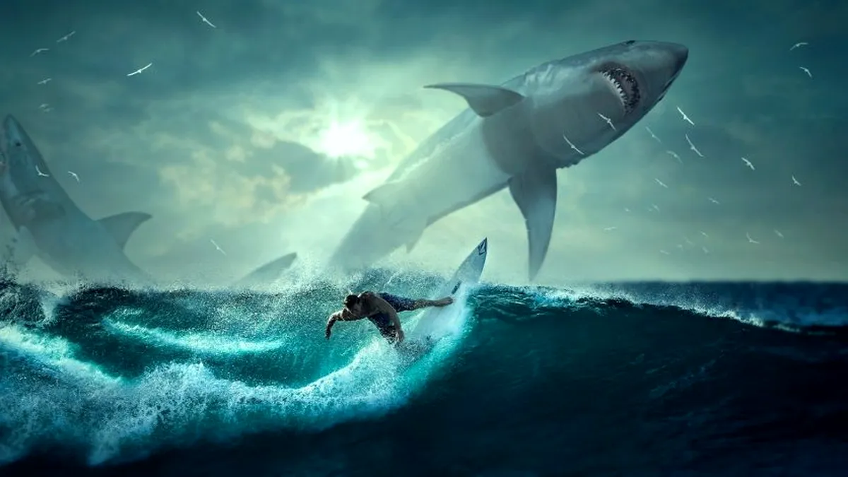 Marele rechin alb ar putea ataca omul din greșeală, deoarece seamănă cu hrana lor