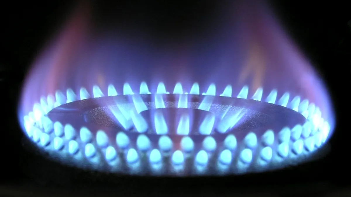 Prețul gazelor naturale a scăzut cu circa 40% în primele nouă luni ale anului