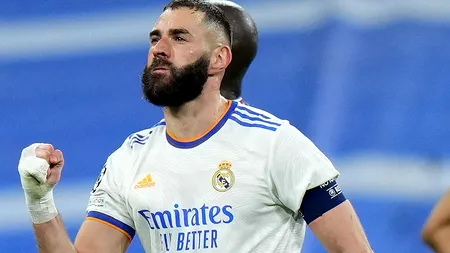 Real Madrid s-a calificat în sferturile Ligii Campionilor. Benzema a marcat trei goluri în meciul cu PSG