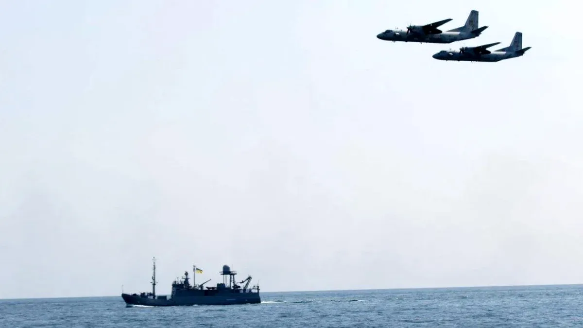 O navă militară ucraineană a fost scufundată de ruși la Gurile Dunării