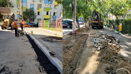 Lucrări pe Calea Ferentari: carosabilul și trotuarele, reparate în Sectorul 5