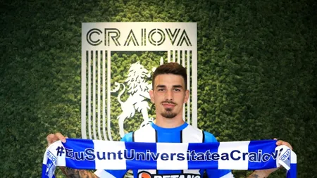 Sergiu Hanca revine în Liga 1. Jucătorul de bandă a semnat cu Universitatea Craiova
