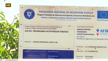 Eșecul unui proiect european: Centrul Turistic de 100.000 de euro, transformat în fast-food