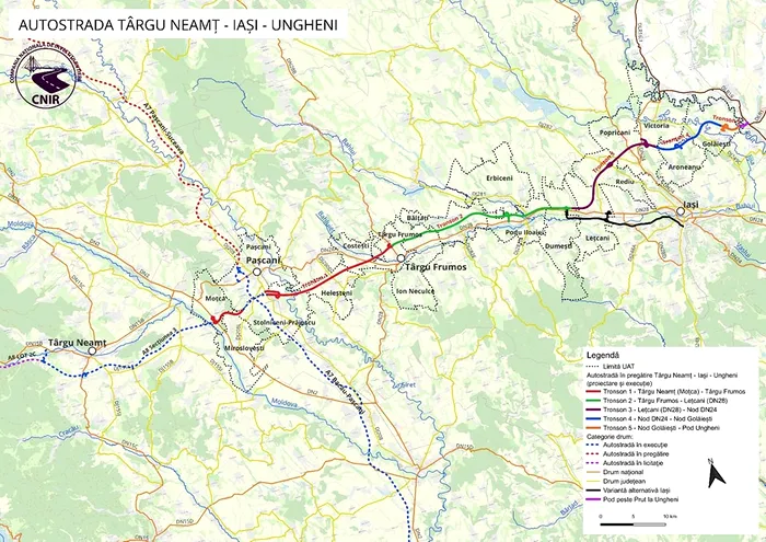 A intrat în licitație cel mai spectaculos tronson de autostradă