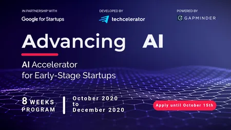 Techcelerator și Google lansează un program de susținere a start-up-urilor din tehnologia AI