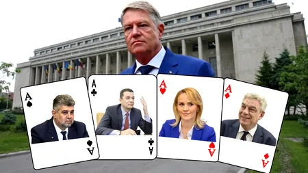 Careul de ași ai rotativei de pe masa lui Klaus Iohannis