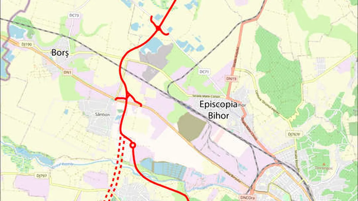 A fost semnat contractul pentru proiectarea şi execuţia drumului de legătură între centura municipiului Oradea şi Autostrada A3