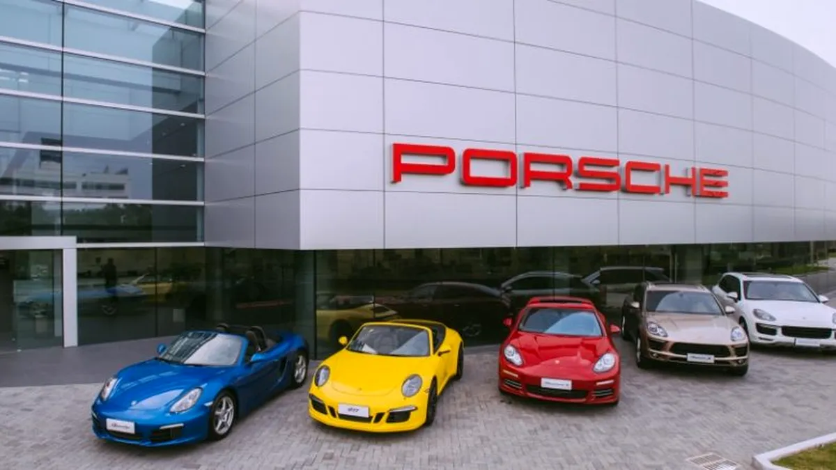 Debut fulminant al Porsche la listarea la Bursa de la Frankfurt
