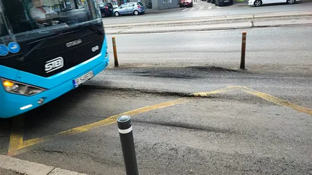 Bulevardul Ion Mihalache, din sectorul Clotildei Armand, se topește