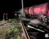 Trafic feroviar blocat între Roșiori și Măldăeni după deraierea unui tren cu benzină (VIDEO)