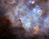Hubble face lumină în întuneric: N11, un colț vibrant al Marelui Nor Magellan