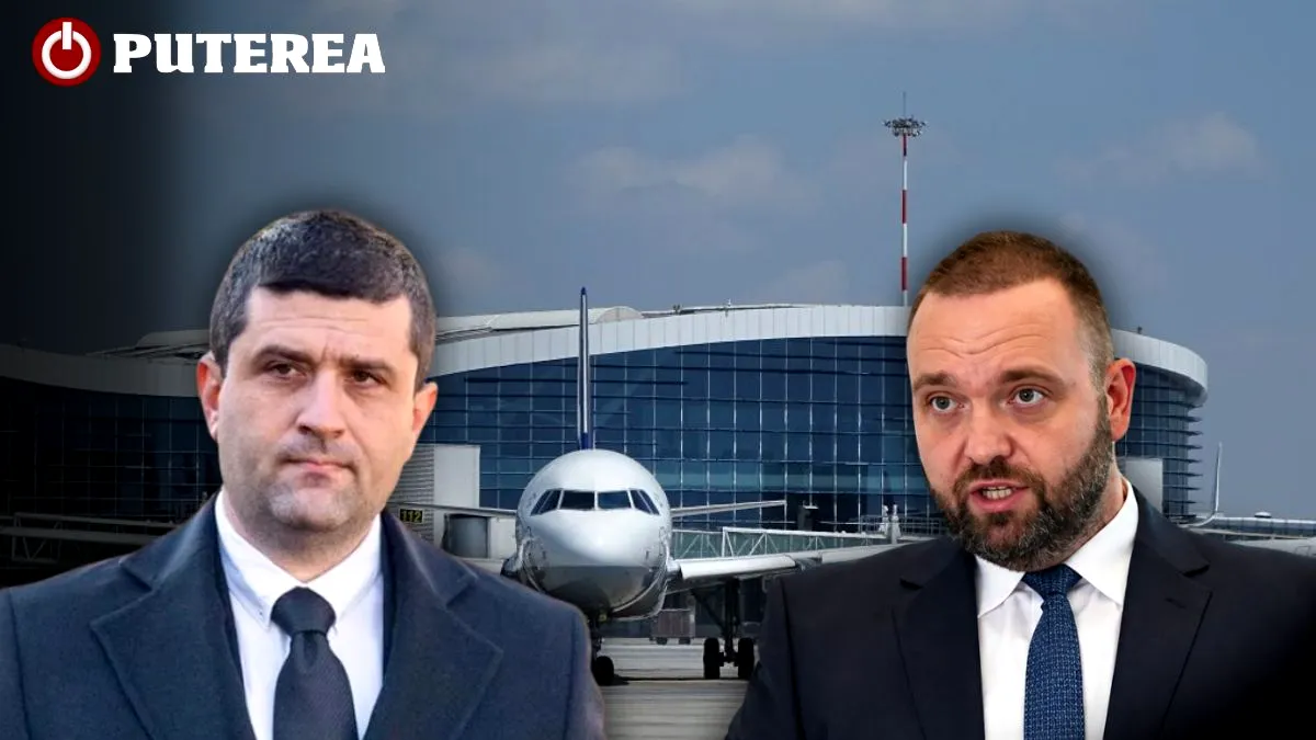 Radu Miruță, făcut KO de Bogdan Mîndrescu „Vuitton”. Aeroportul Otopeni va lua un credit de un miliard de euro