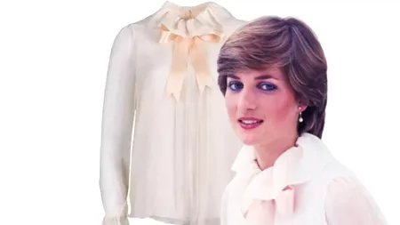 Bluza de logodnă a prințesei Diana va fi scoasă la licitație