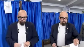 Cristian Popescu Piedone, la vot: „Să demonstrăm că acest popor a fost și va fi în veci aici stăpân!”
