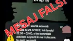 Alertă falsă RO-Alert în mediul online. Autoritățile cer prudență