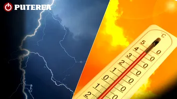 Vremea se schimbă brusc în această noapte. ANM anunță averse torențiale, vijelii și grindină