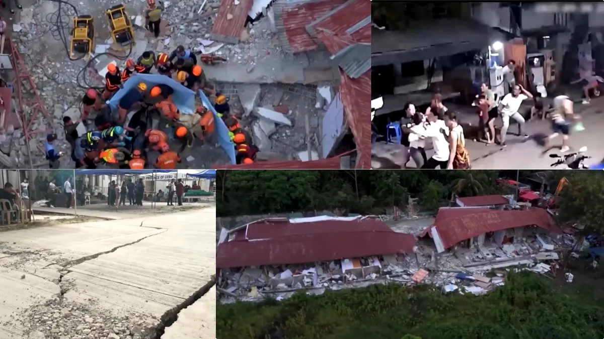 Cutremur uriaş în Filipine. Este alertă de tsunami
