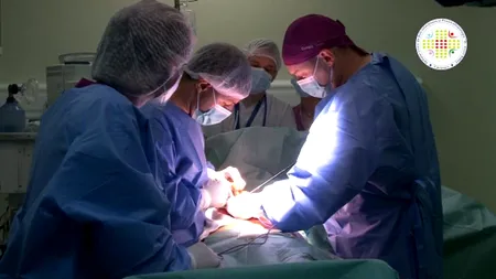 Intervenție chirurgicală în premieră la Spitalul ”Victor Babeș” Timișoara