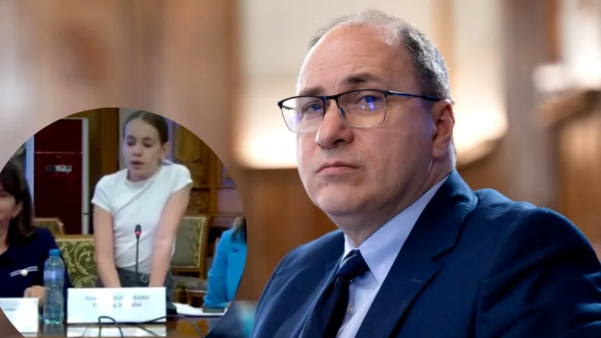 Scandal după ce ministrul Educației a fost prins pe telefon, în timp ce o elevă plângea la microfon. Explicația lui Dimian: „M-am trezit la 2 noaptea”