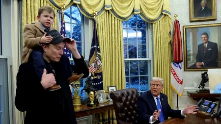Elon Musk își plimbă copiii mai mici, la muncă. Ce spune mama odraslelor