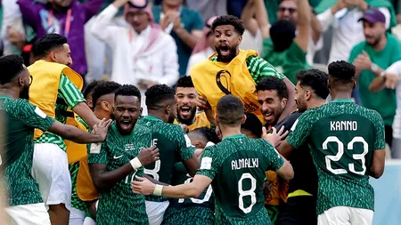 Surpriză uriașă la Campionatul Mondial. Arabia Saudită-Argentina: 2-1