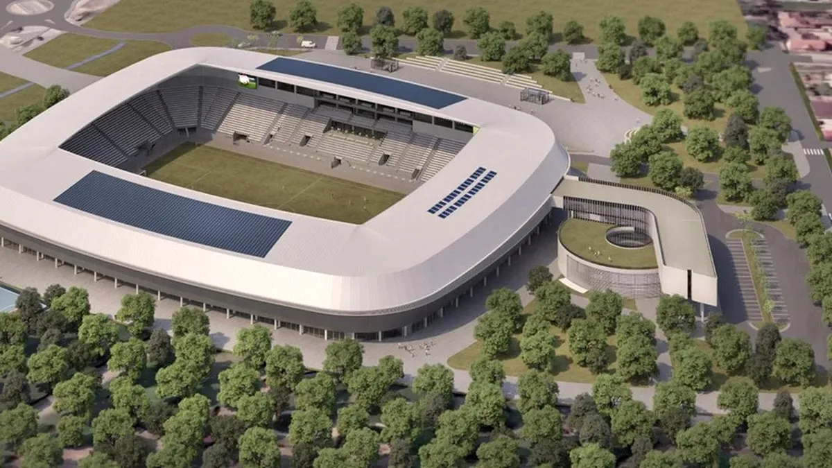 Nu are echipă nici în liga a II-a, dar îşi trage stadion de 100 de milioane de euro!