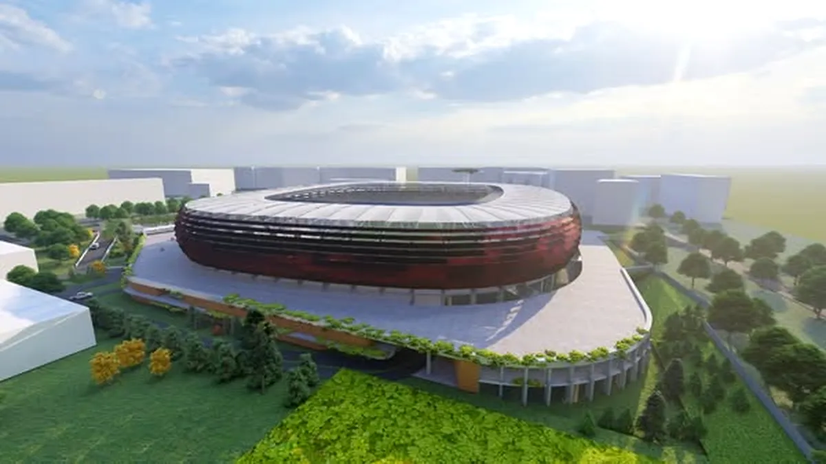 Veste bună pentru fanii fotbalului: execuția unui mare stadion din București intră în linie dreaptă