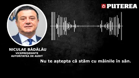 Bădălău, amenințări în stil mafiot către jurnaliștii PUTEREA (AUDIO EXCLUSIV)
