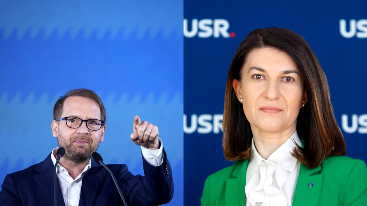 USR caută un nou lider. Dominic Fritz și Violeta Alexandru, favoriți într-o competiție cu 9 candidați