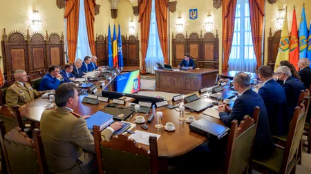  Ședință CSAT la Cotroceni, despre procedurile pentru doborârea dronelor