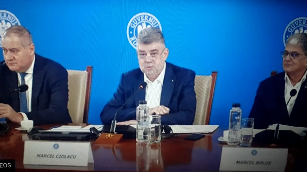 Ciolacu cheamă miniştrii la discuţii despre PNRR: Trebuie să recuperăm decalajele pe care le înregistrăm