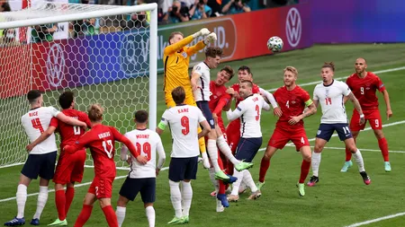 EURO 2020 | Anglia - Danemarca. A doua finalistă a fost decisă în prelungirile meciului