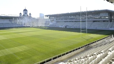 Stadionul de rugby Arcul de Triumf se va inaugura odată cu meciul România - Argentina