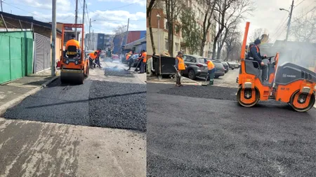 Reparații finalizate pe trei străzi din Sectorul 5