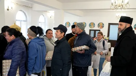 Doar Biserica mai este alături de sinistrați. 2.600 de familii primesc daruri de Paște de la Arhiepiscopia Dunării de Jos