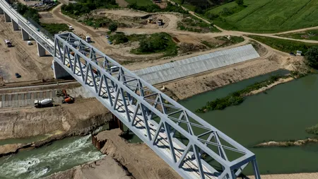 Noul pod feroviar de la Grădiștea, redeschis circulației pe 1 iunie 2024! Cât durează o cursă București-Giurgiu