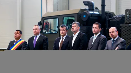 Ciucă și Ciolacu l-au uitat la București pe ministrul Apărării