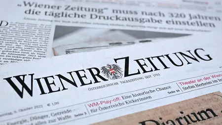Wiener Zeitung, cel mai vechi cotidian din lume, azi, la ultimul număr