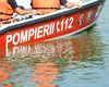 Un pompier este căutat de scafandri după ce o hidrobicicletă s-a răsturnat în largul unui lac de acumulare