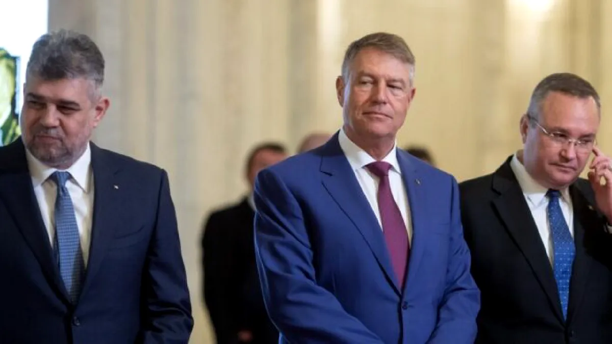 Coaliția, în ziua de 15 august: Ciucă la malul mării, împreună cu Iohannis, și Ciolacu în Moldova, la mănăstirea Văratec