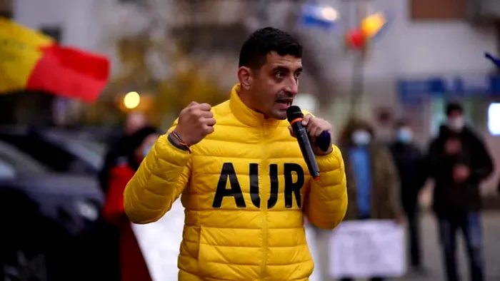 Potra, prezent la prostestul AUR. A fost săltat de Jandarmerie